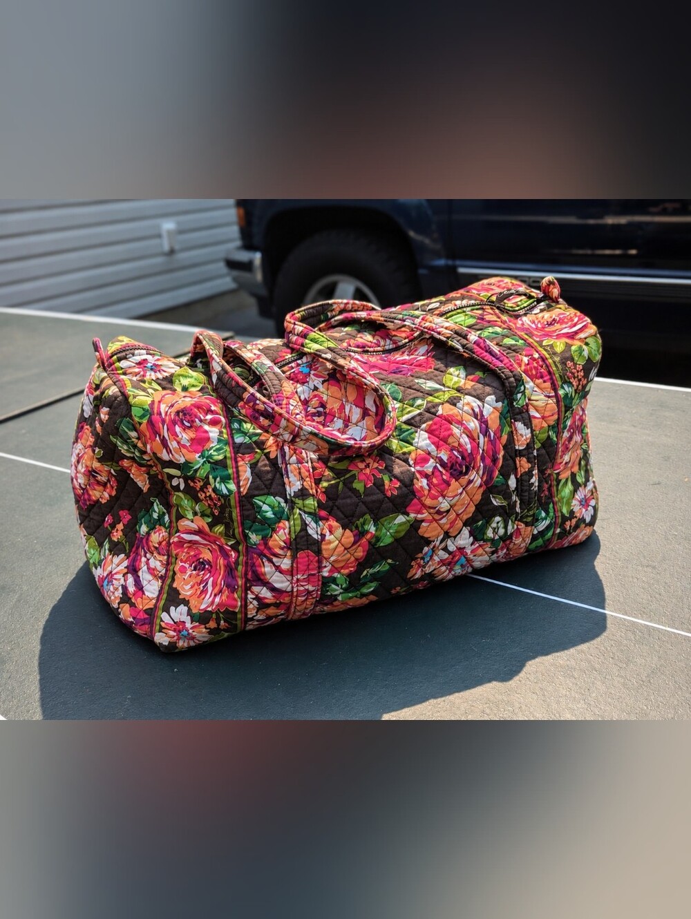 Vera Bradley - Large Duffel "English Rose"